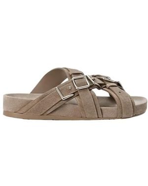Loewe Type Fussbett Sandal - Brown