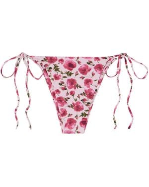 Magda Butrym Flower Bikini Bottom - Pink