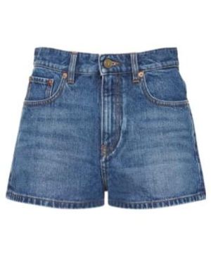 ショートパンツ VALENTINO Woman Short Blue 6B3DD18S94C 558 Valentino Garavani Denim Shorts (VALENTINO/ショートパンツ