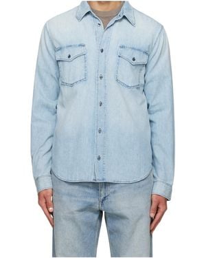 Citizens of Humanity Long-Sleeved Denim Shirt - Blue
