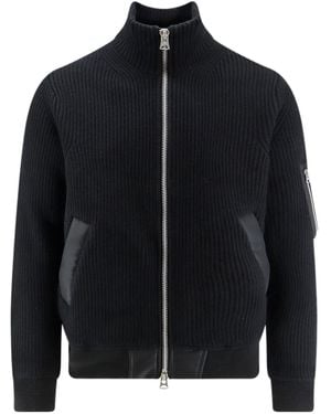 Sacai Long-Sleeve Casual Jacket - Black