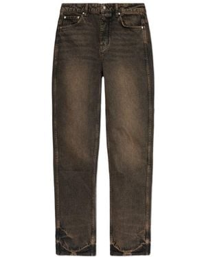 Represent Vintage Straight-Leg Jeans - Grey