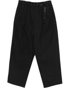 Comme des Garçons Belted Pleated Trousers - Black