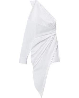 Alexander Wang Asymmetric Shirt Dress - White