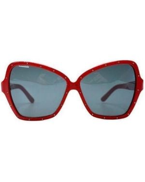 Celine Logo Logo Sunglasses - Blue