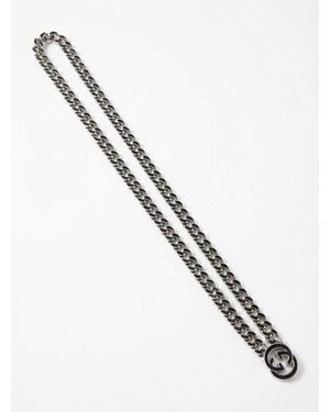 Gucci Interlocking Flat Chain Necklace - Multicolour
