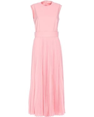 Solace London London Sophie Pleated Mini Dress - Pink