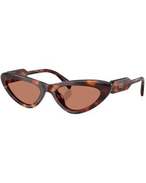 Miu Miu Cat's Eye Sunglasses - White