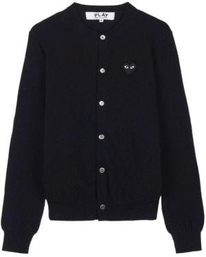 Comme des Garçons Long-Sleeve Cardigan - Blue