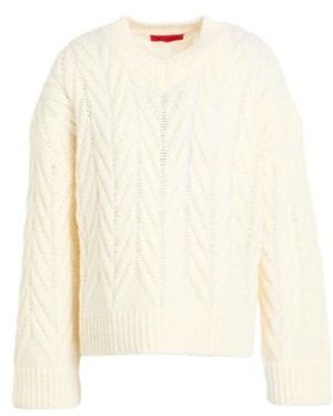 MAX&Co. Long-Sleeved Knitwear - White