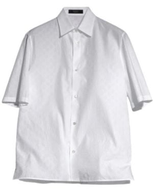 Gucci Gg Cotton Poplin Shirt - White