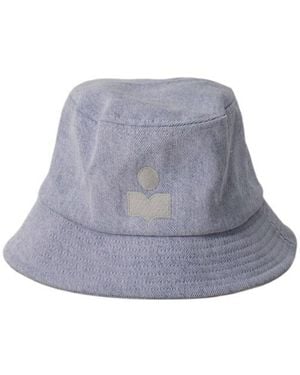 Isabel Marant Logo Fisherman's Hat - Grey