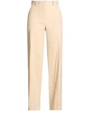 MAX&Co. Casual Wide-Leg Pants - Natural