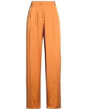 MAX&Co. Pleated Casual Pants - Orange