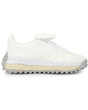 Maison Mihara Yasuhiro Logo-Patch Trainers - White