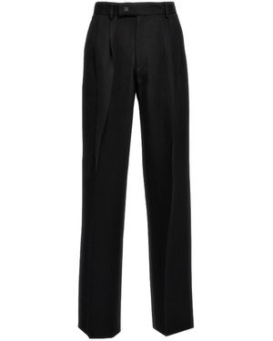Amiri Logo Casual Pants - Black