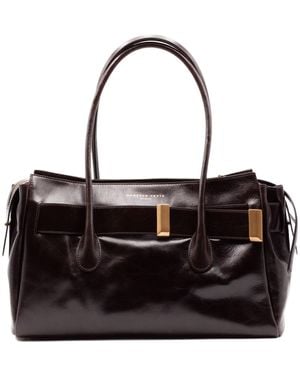 Roberto Festa Emeralda French West Shoulder Bag - Black