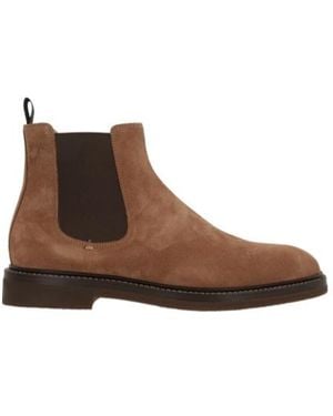Brunello Cucinelli Round-Toe Ankle Boots - Brown