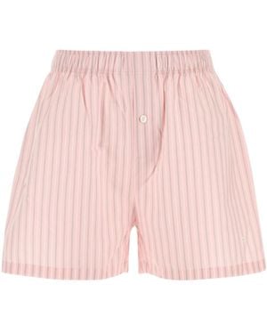 Philosophy Di Lorenzo Serafini Striped Slip Shorts - Pink