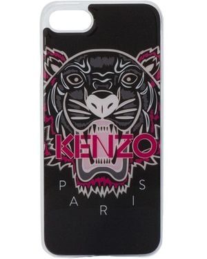 KENZO Tiger Printed Iphone 7 Case - Black