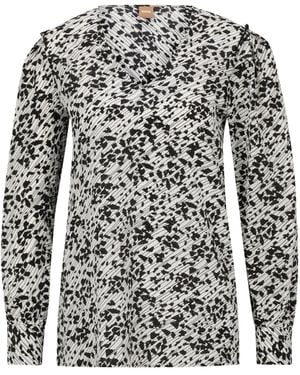 BOSS Practical Longsleeve Top - Multicolor