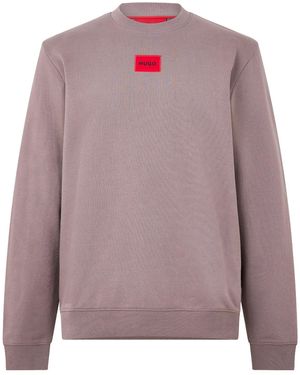 BOSS Long Sleeve Contemporary Sweatshirt - Pink