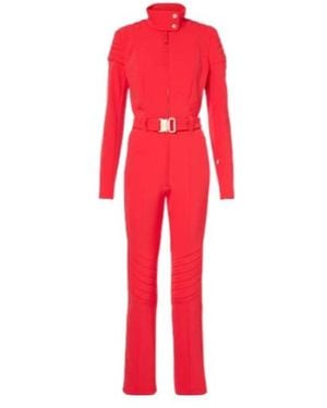 Bogner One-Piece Ski Sui - Red