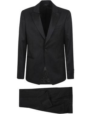 Lardini Soiree Regular-Fit Suit - Black