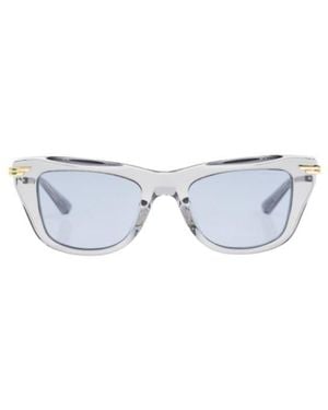 Bottega Veneta Full Frame Sunglasses - White