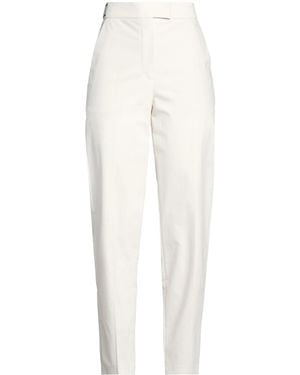 Brunello Cucinelli Plain Color Casual Trouser - White