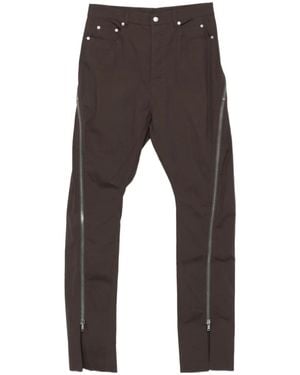 Rick Owens Casual Trousers With Belt Loops - Grey