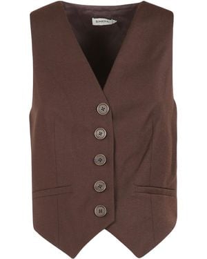 Jonathan Simkhai Vests - Brown