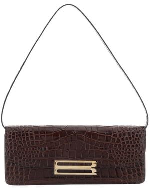 Victoria Beckham Dorian East West Shoulder Bag - Brown
