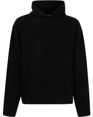 Rier Fleece Hooded Sweatshirt - Black