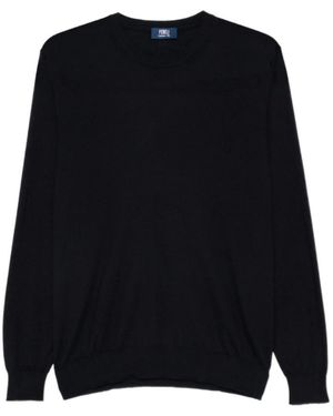 Fedeli Crew Neck Knitwear - Black