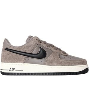 Nike Suede Low-Top Sneakers - Gray