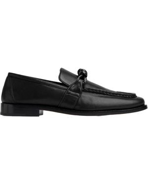 Bottega Veneta Astaire Slip-On Loafers - Black