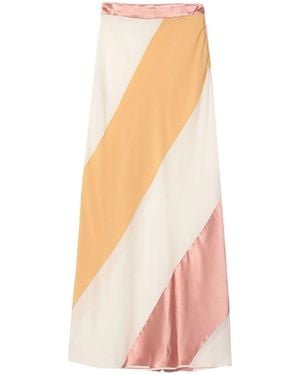 Marni Colorful Midi Skirt - Pink