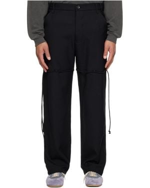 Song For The Mute Gabardine Dress Trousers - Black