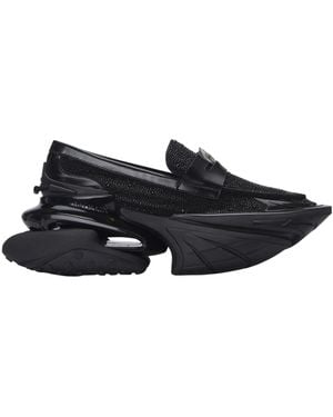 Balmain Unicorn Loafers - Black