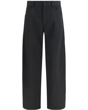 Séfr Séfr Oktai Barrel-Leg Pants - Black