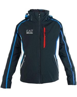 EA7 Zipper Casual Jacket - Blue