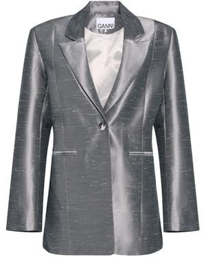 Ganni Blazer - Blue