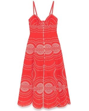 Charo Ruiz Catta Long Dress - Red