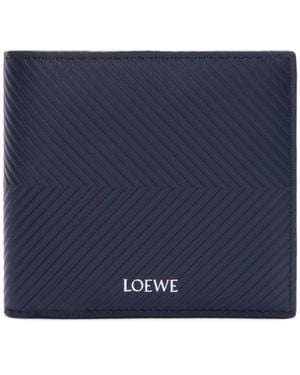 Loewe Bifold Coin Wallet - Blue