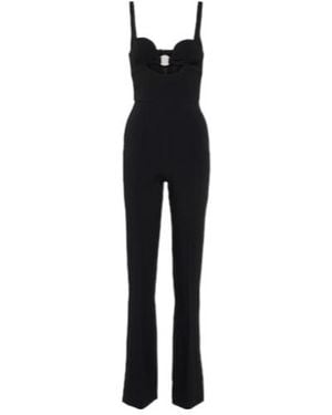 David Koma Cutout Jumpsuit - Black