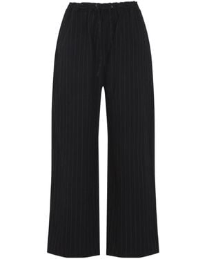 Studio Nicholson Sonny Drawstring Trousers - Black