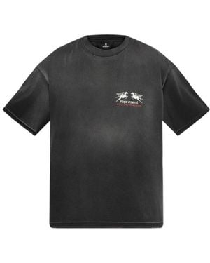 Represent Gas Station Graphic T-Shirt - Black