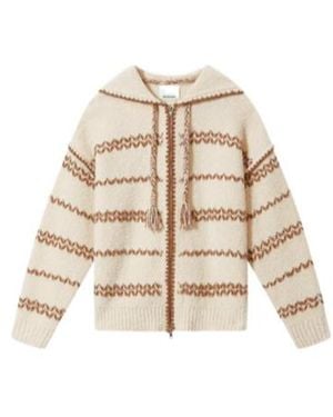 Isabel Marant Rolian Knitted Zip-Up Cardigan - Blue