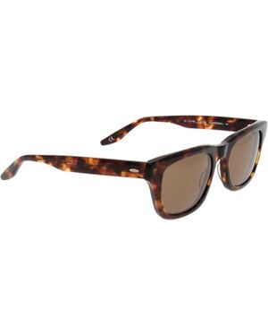 Barton Perreira Thunderball Square Frame Sunglasses - White